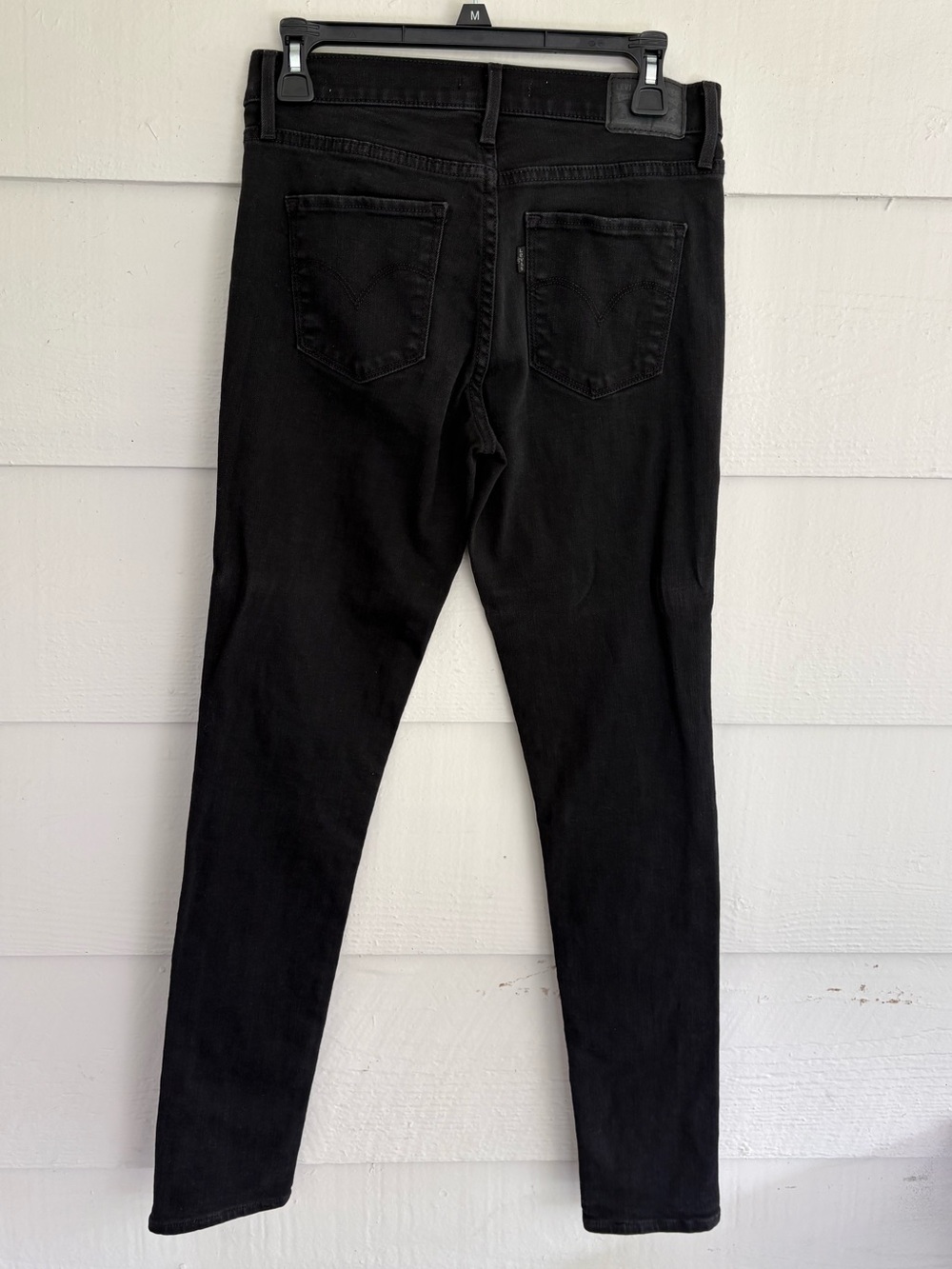 Levi’s 311 Shaping Skinny Jeans Women’s 27 Black High Rise Stretch Denim - Picture 2 of 7